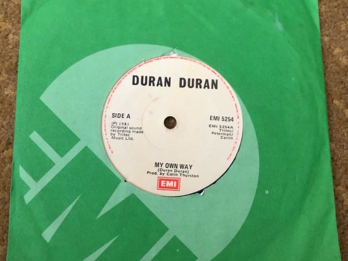 Duran Duran - My Own Way (1981) Irish 7"