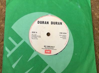 Duran Duran - My Own Way (1981) Irish 7"