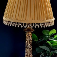 Vintage italian giltwood lamp