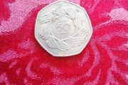 1973 UK 50 Pence Coin