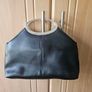 Black evening clutch bag Image 2