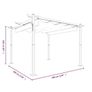 Garden Gazebo with Retractable Roof 3x3 m Anthracite Image 3