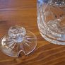 Cut Crystal Lidded Preserve Jam Jar Image 6