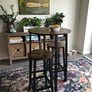 New Set of 4 Kitchen Bar Stools - FREE P&P Image 7