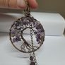 Amethyst Handmade Tree of Life Crystal Suncatcher Image 8