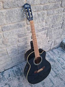 Ibanez AEL10NE-BK Electro-Nylon String Guitar