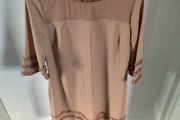 Oasis fawn dress - stunning sleeve bottom ended detail