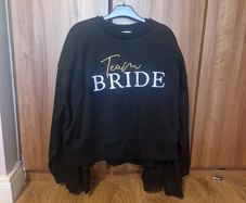 Brides Team Bride sweatshirts