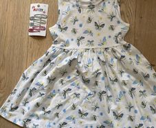 Girls dress and hair clips
