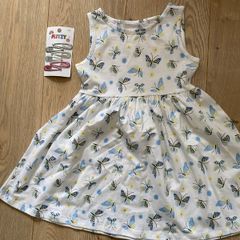 Girls dress and hair clips