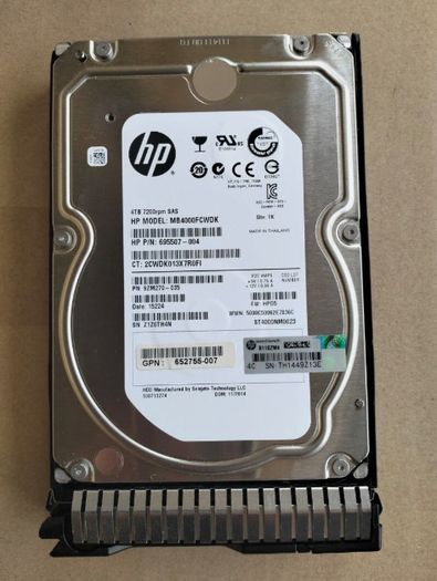 4tb Sas Sc Hard Drive