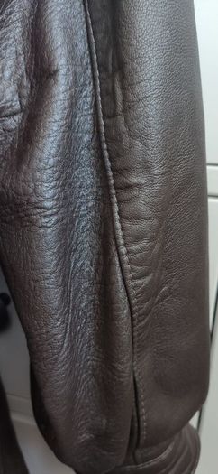 Vintage Spanish Soft Leather Jacket Made in Mallorca  Espresso  Size 44