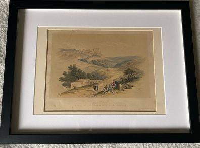 picture  after David Roberts - 19th Century Lithograph, Ruins of St John