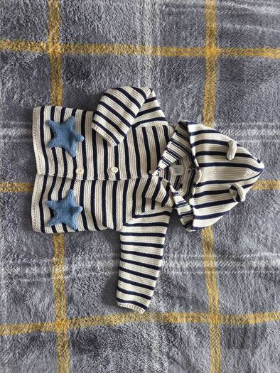 3-6m, Baby Gap Cardigan with Star Pockets