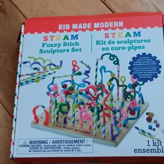 Steam Fuzzy Stick Sculpture Creative play