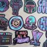 50pcs Neon Stickers Decals Image 6