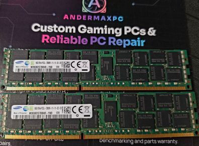 Samsung 32GB DDR3L ECC Registered Server RAM Kit 2x16GB