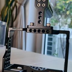 Sony A7II A7Riii A7iii A9 A7III A7M3 Full Cage with Top Handle