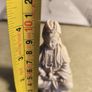 Vintage Chinese Buddhism Quan Yin Kwan-yin White Resin. Image 2
