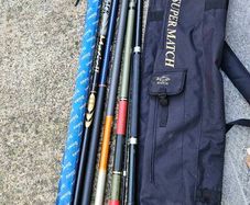 Fishing bag and rods