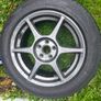 Buddy Club P1 16x7J ET43 5x100 New tyres 205/55 Image 5