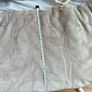 Beige velvet baby cot bumper Image 5