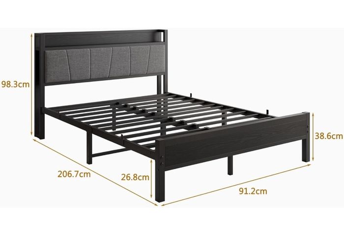 King size bed frame