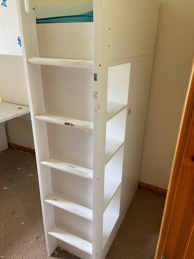 Ikea kids bed, desk and wardrobe