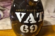 Vintage Wade Pottery VAT 69 Scotch Whisky Water Jug  Barware Pitcher 1970s