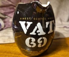 Vintage Wade Pottery VAT 69 Scotch Whisky Water Jug  Barware Pitcher 1970s