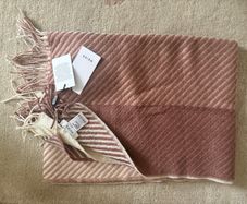 Pink Lambs Wool Reiss Scarf