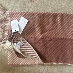 Pink Lambs Wool Reiss Scarf
