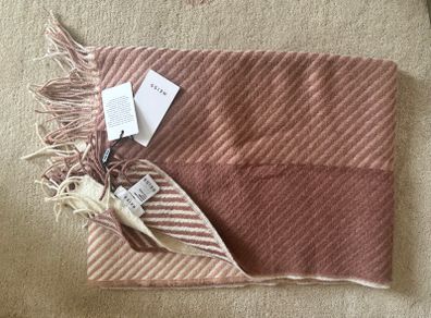 Pink Lambs Wool Reiss Scarf