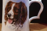 Fine Bone China Dog Themed Tankards