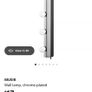 2 x Wall Lamps by Musik from IKEA in chrome-plated Image 2
