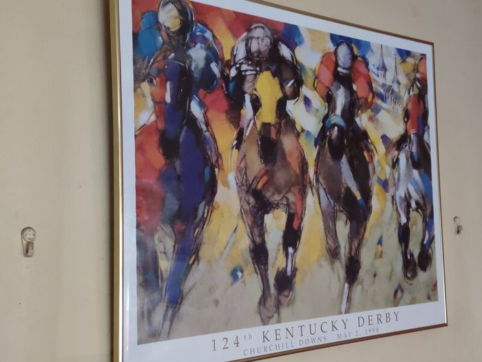 1998 Kentucky Derby Framed Picture Art