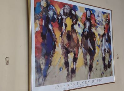 1998 Kentucky Derby Framed Picture Art
