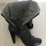 Leather boots / Knee high boots / ladies boots / boots autumn & winter Image 4