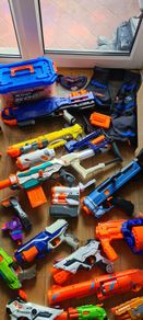 NERF GUNS AND DARTS IN Perfect Condition!!! Big Collection!!!