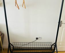 Garment Rail With Shelving