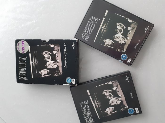 Metallica , U2 , The Doors - dvd