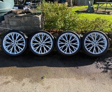 Genuine A6 Alloy wheels