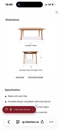 Dining Table