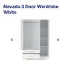 Three door wardrobe Image 2