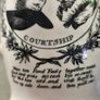 Authentic Leedsware Creamware 6 inches Tall Metamorphic Courtship Matrimony Lover Poem Image 8