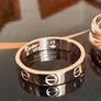 Cartier Love Pink Gold Ring Image 2