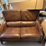 Brown Leather Couch Collection Greystones Image 2