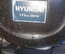 Free for parts - Hyundai petrol lawnmower 173cc OHV heavy duty self propelling