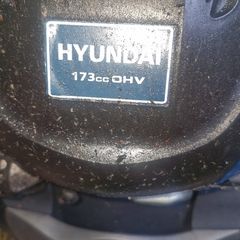 Free for parts - Hyundai petrol lawnmower 173cc OHV heavy duty self propelling