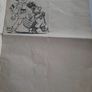 vintage large colouring/story book 60 yrs old Image 4